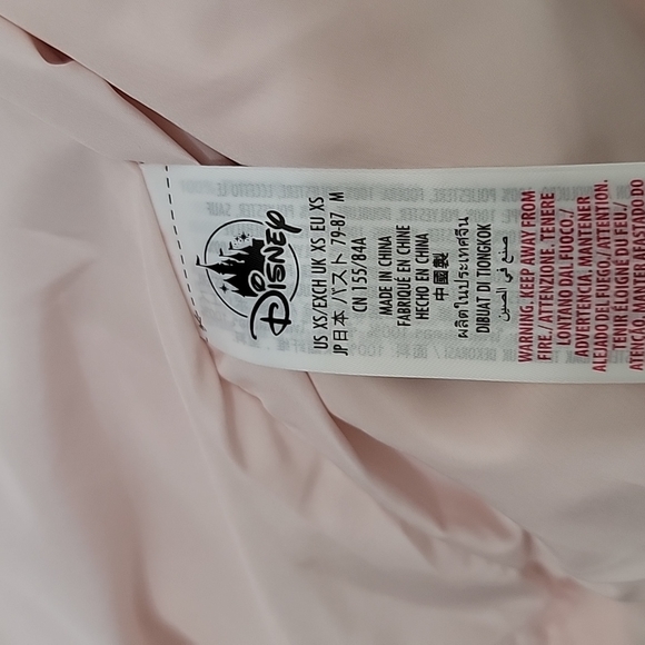 NWT Disney Parks Pink Minnie Fluffy Sherpa Jacket - Picture 6 of 9